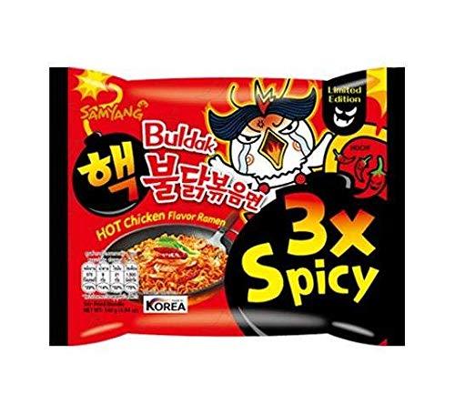 3X Spicy Instant Noodles | Samyang Hot Chicken Flavor Ramen Buldak - 140 gram - Pabung Store