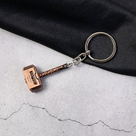 Metal Hammer Shape Keychain (1 Pc)