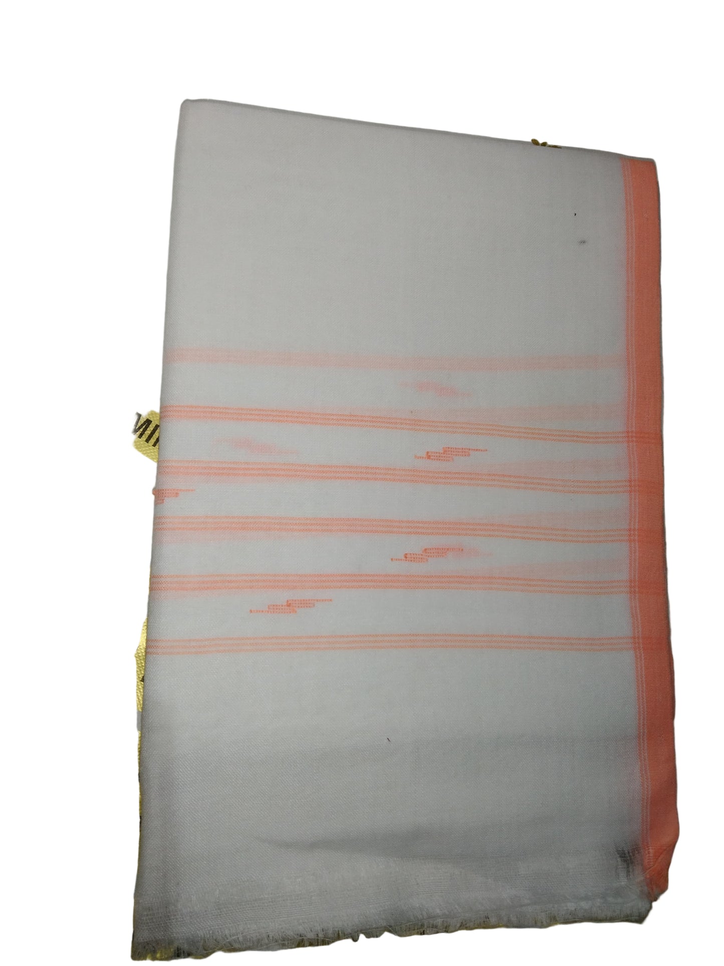 Polyster Innaphi (light grey) - Traditional Manipuri Dupatta