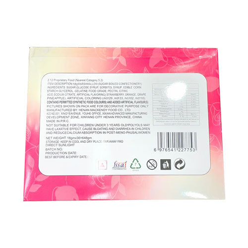 Marshmallow Candy (36 Pieces × 18g Each) | Soft Sugar Confectionery