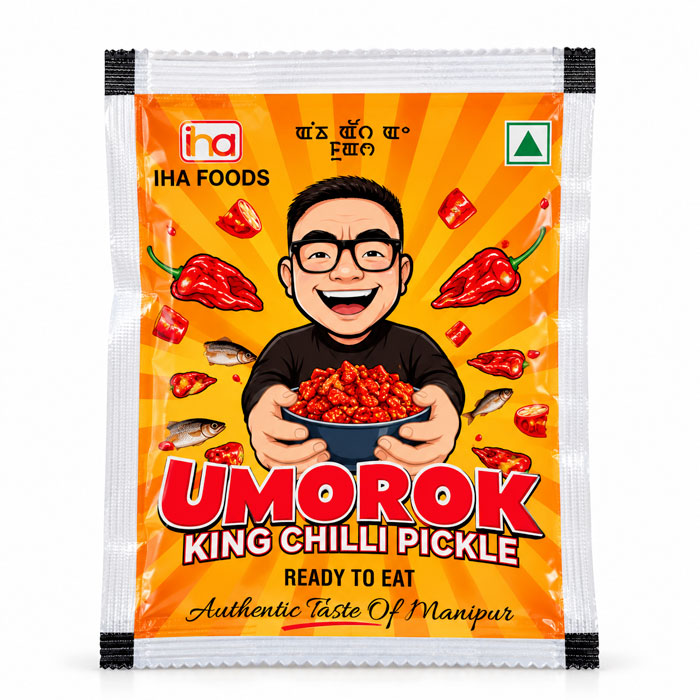 King Chilli Pickle (Umorok Achar) 200g – Ghost Pepper Pickle | IHA Foods