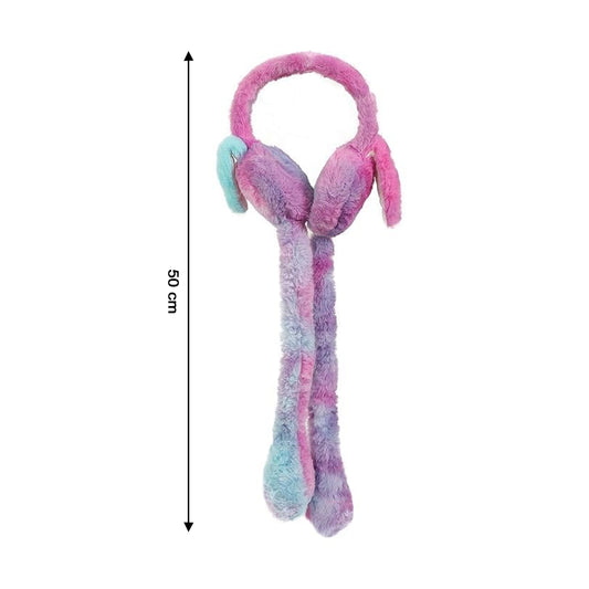Soft Plush Winter Earmuffs For Kids (1 Pc)