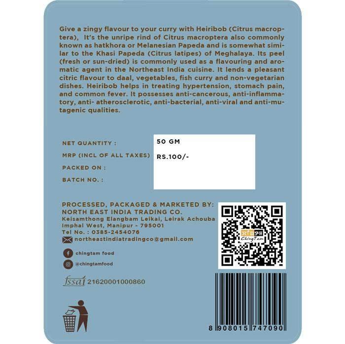 ChingTam Heiribop Dry - 50 gm - Pabung