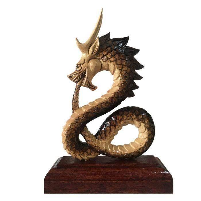 Pakhangba Wooden (Large) - Height 10½ inch - Pabung