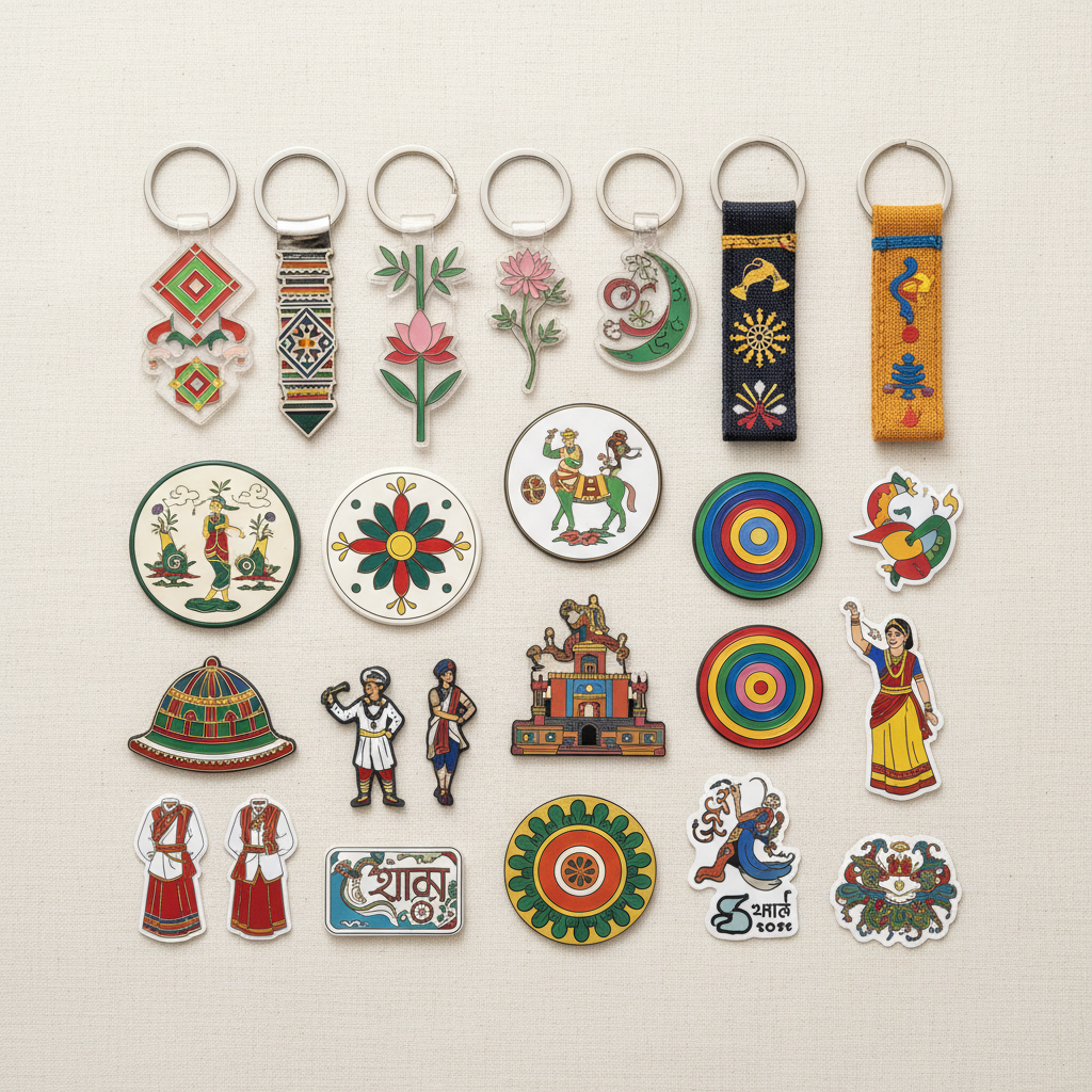 Keychains, Fridge Magnets & Mini Collectibles