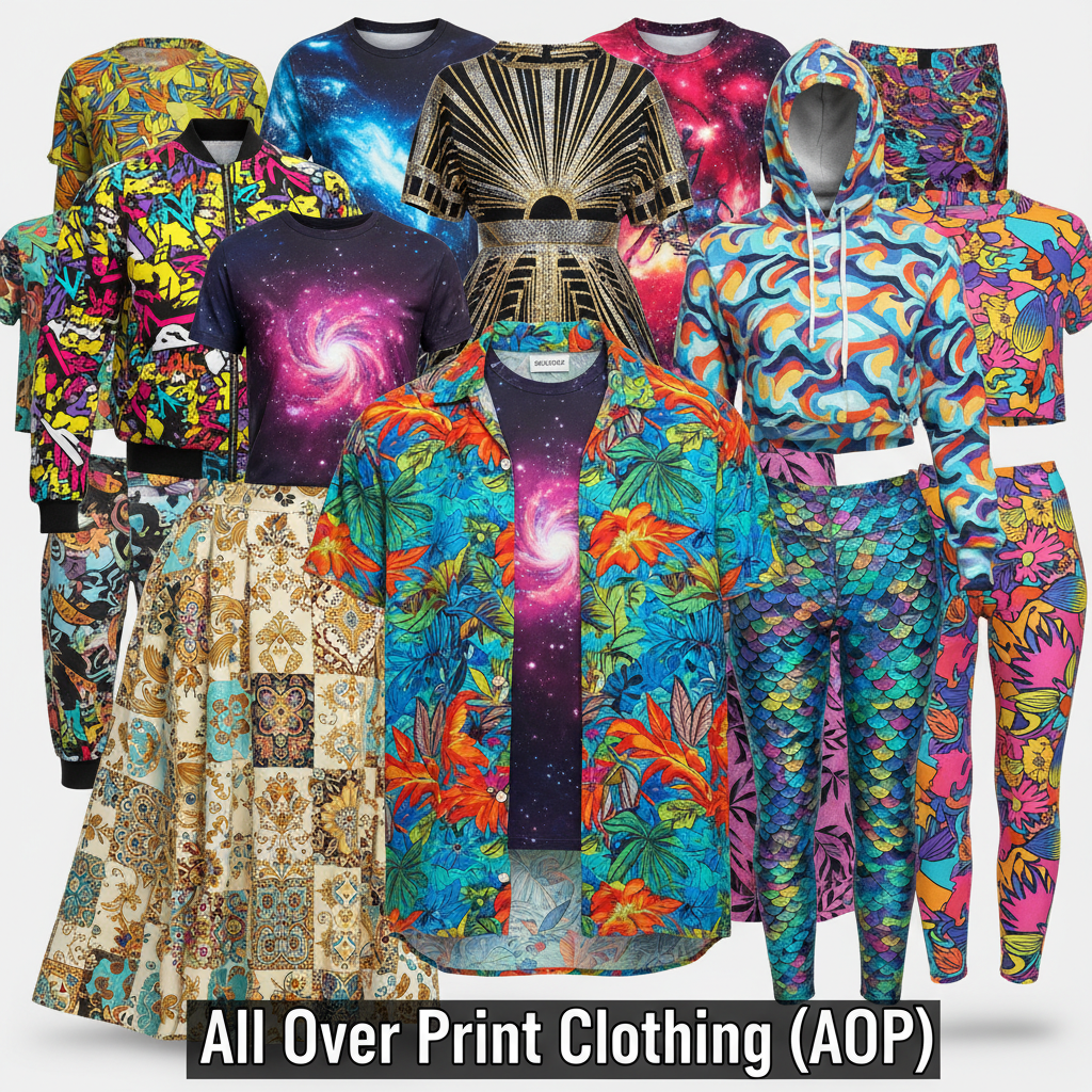 All Over Print Clothing (AOP)