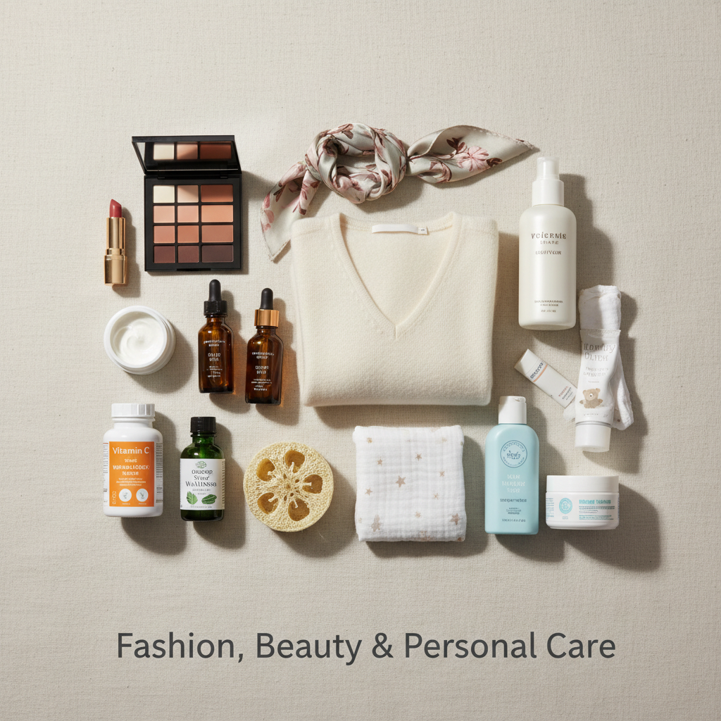 Fashion, Beauty & Personal Care