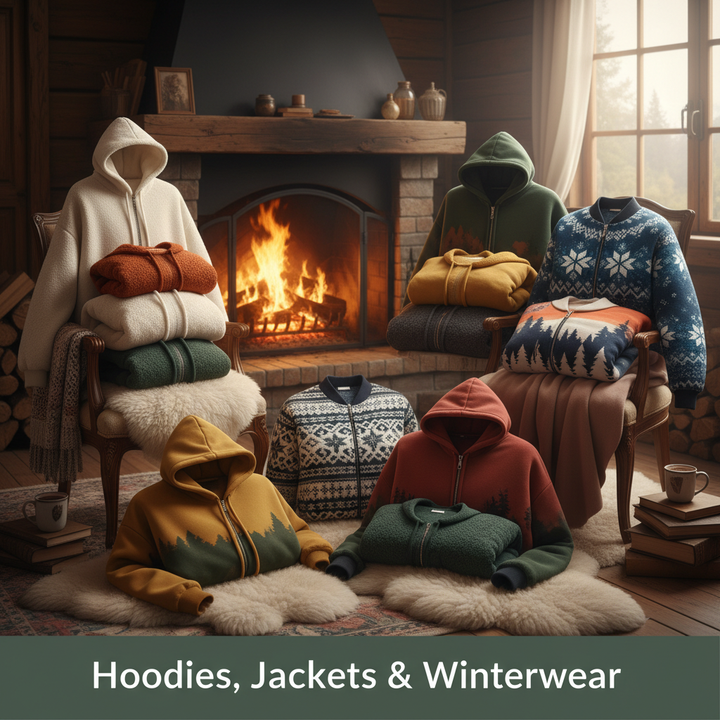 Hoodies, Jackets & Winterwear