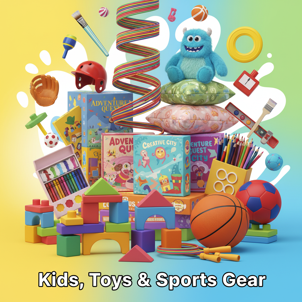 Kids, Toys & Sports