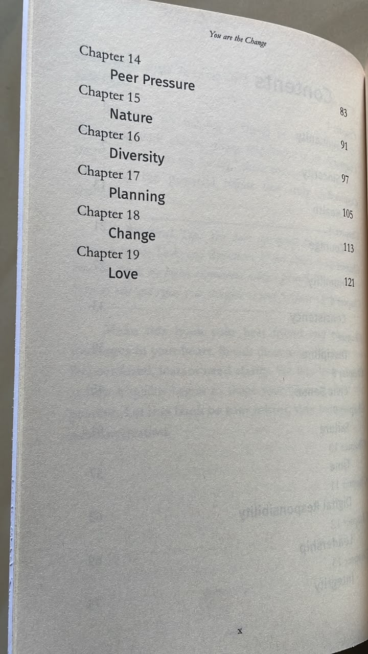 You Are the Change by Dr. Biju Sarungbam