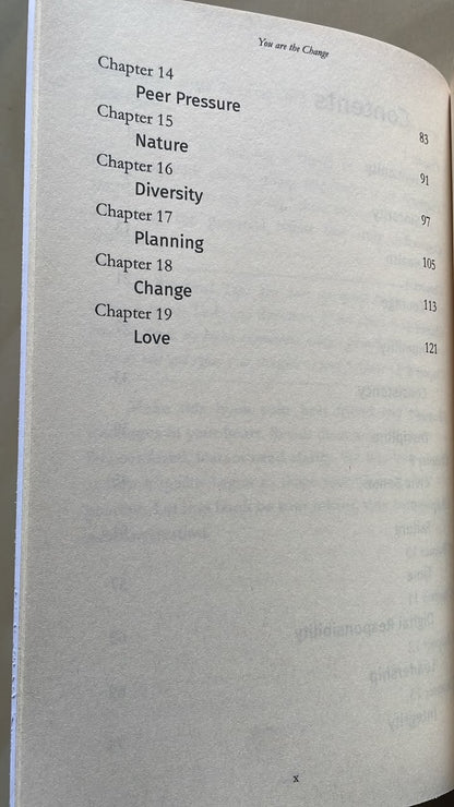 You Are the Change by Dr. Biju Sarungbam