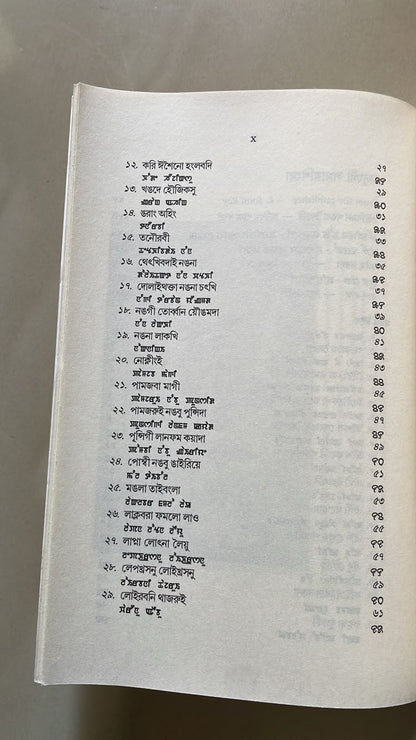 Khongjom Parba Amadi Eseising by M. K. Binodini Devi  | Meitei Mayek & Bangla Script