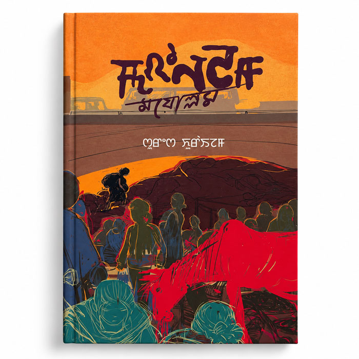 Mayollam by Suresh Khuraijam – Meitei Mayek short story collection, hardcover book front cover
