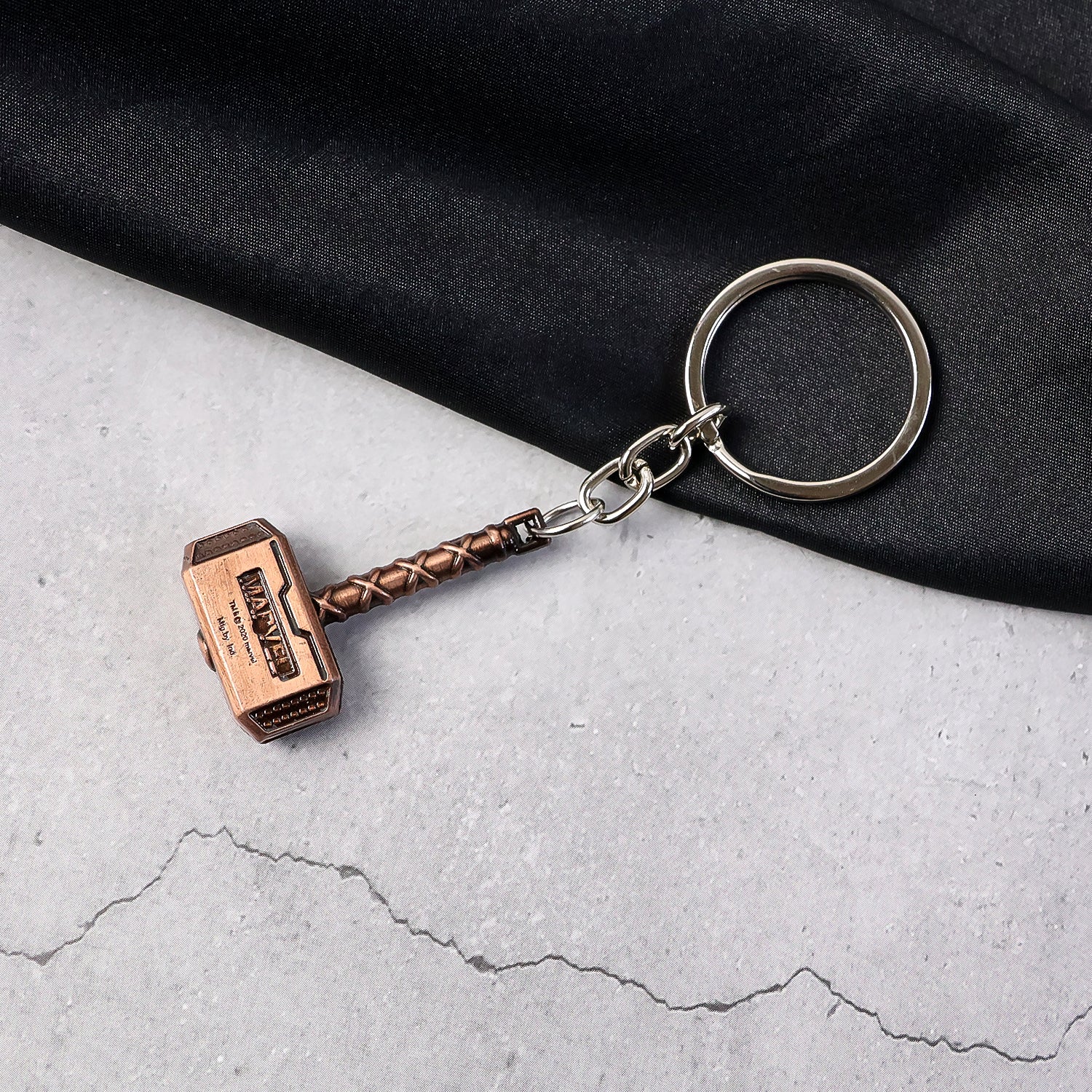 Metal Hammer Shape Keychain (1 Pc)