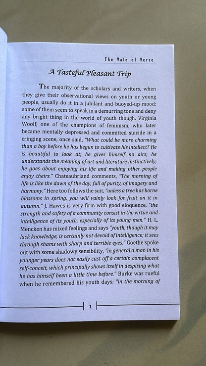 The Vale of Verse by Wangthoi Khuman | Manipuri Poetry in English