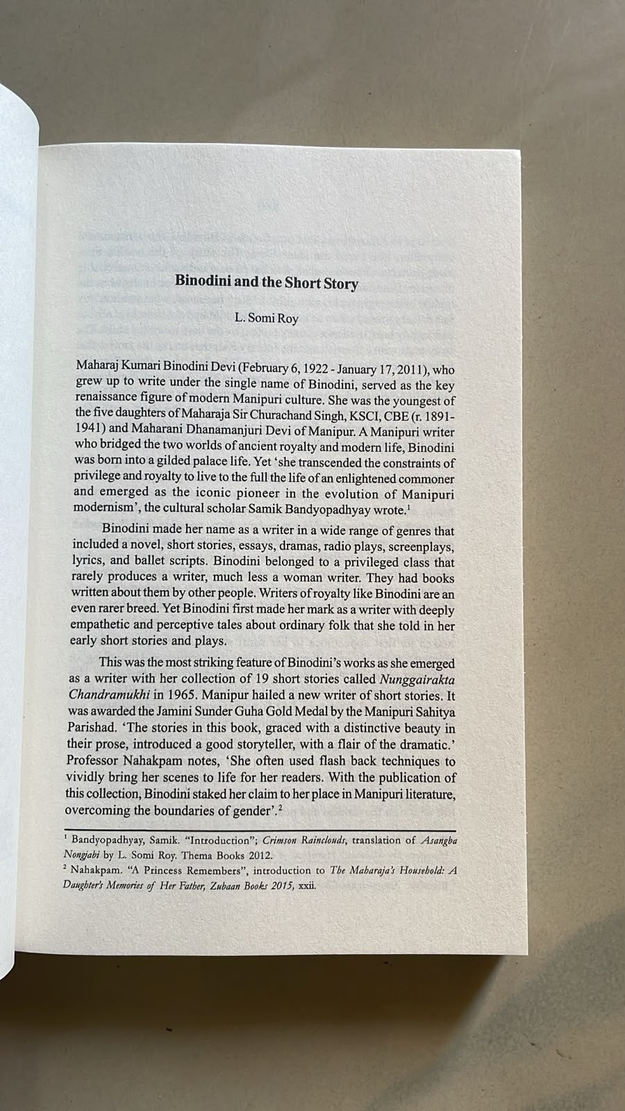 Wari Macha Binodinigi – The Collected Short Stories of Binodini | Meitei Mayek