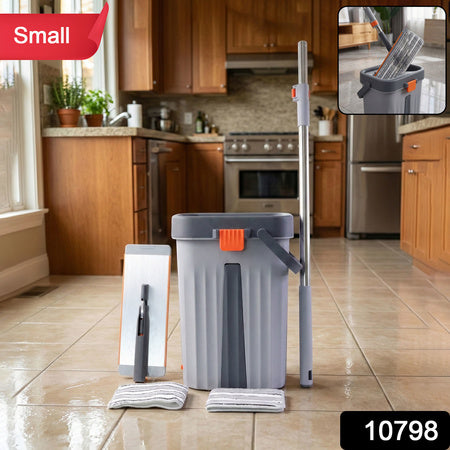 Small Size Multipurpose Flat Mop Cleaning Bucket Set