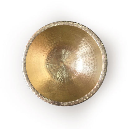 Ayei Chaishel (Ayeisen) - Handmade High-Quality Deep Brass Bowl