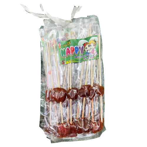 Happy Preserved Fruits Skewers Lollipop | Sweet Tangy Fruit Snack