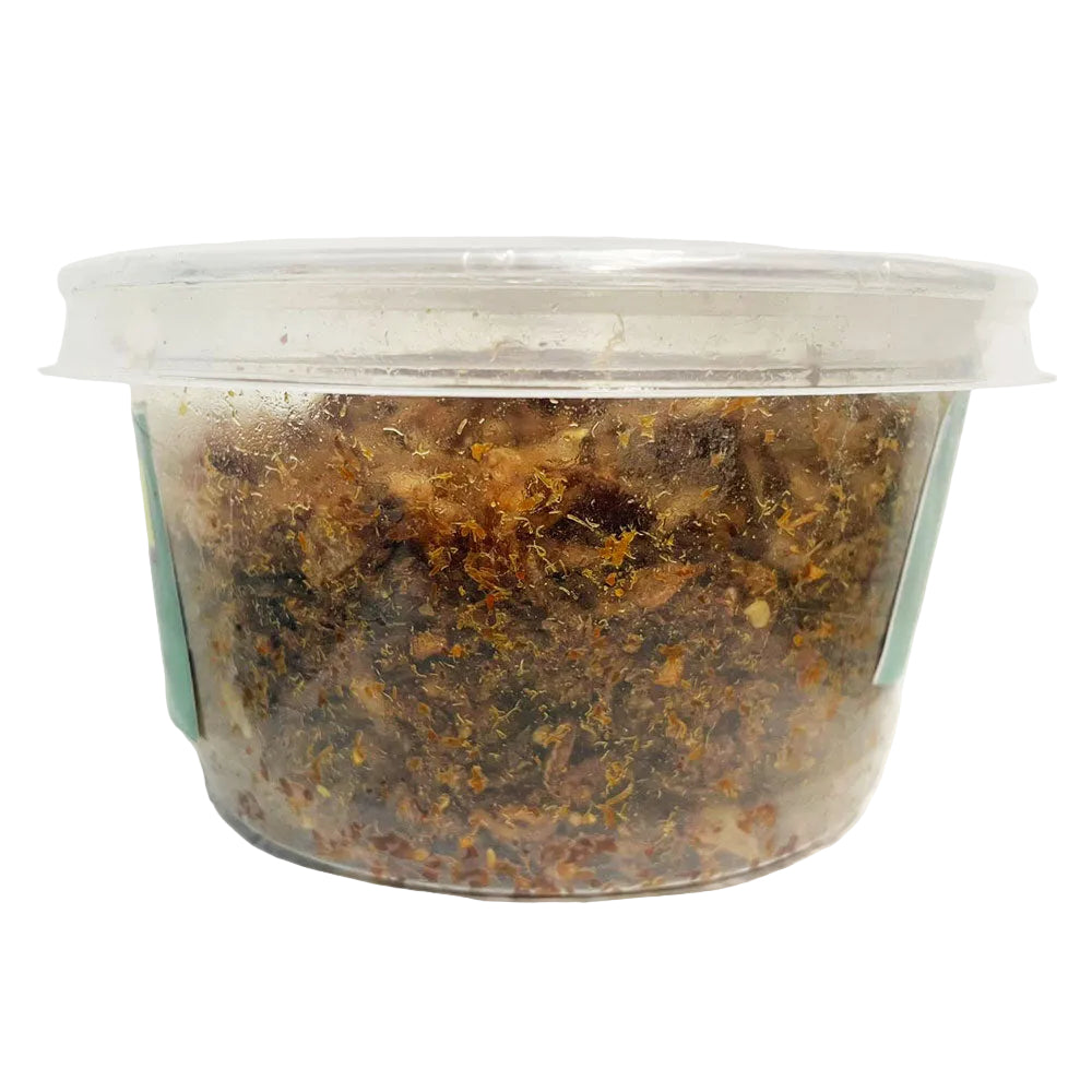 hilsa dry fry, minced hilsa fry, crispy hilsa fish fry, hilsa ready to eat, hilsa fish product India, Manipuri seafood, hilsa fish delicacy.