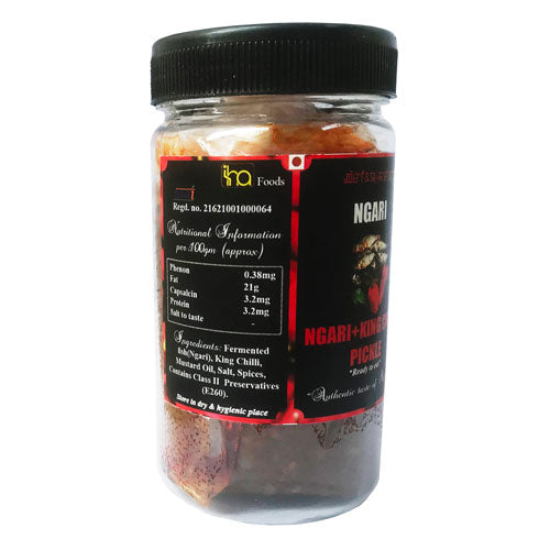 IHA Foods - Ngari & U-Morok (Fermented Fish with King Chilli) Pickle - 200 gm