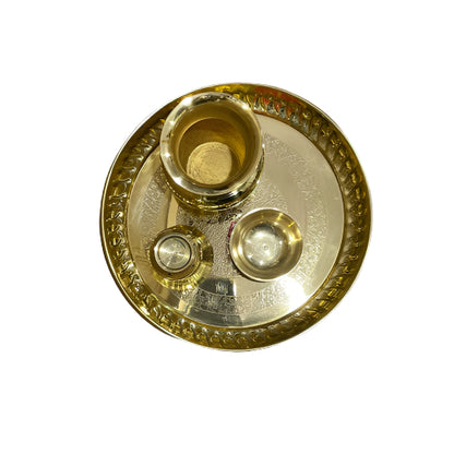 Lai Puja Set Brass