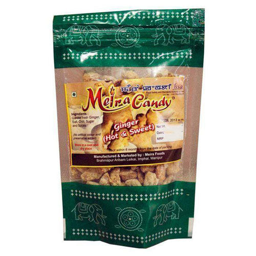 Ginger candy hot and sweet – spicy adrak candy chewy digestive snack