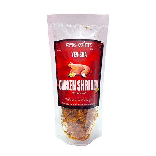 IHA Foods Smoky Chicken Shredded Pickle – Dry Manipuri Achar, Yen Singju, Kozhi Achar (Malayalam), Chicken Uppinakayi (Kannada), Kodi Pachadi (Telugu), Murgicha Loncha (Marathi), Murga Da Achaar (Punjabi), Kukad Nu Athanu (Gujarati), Murgir Achaar (Assamese), Chicken Achara (Oriya), Murgha Ke Achar (Bhojpuri), 70g jar.