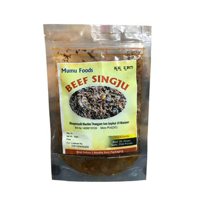 Beef Shreds (San-Sha Singju) - 30g | Mumu's