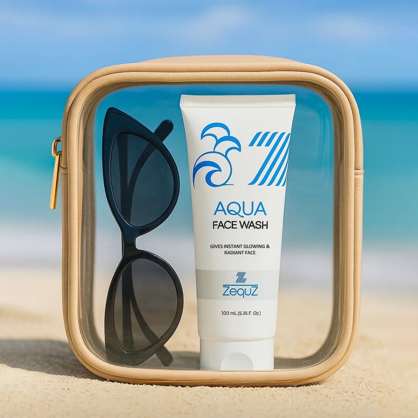 Zequz Aqua Face Wash - (1 Pc  100ml)