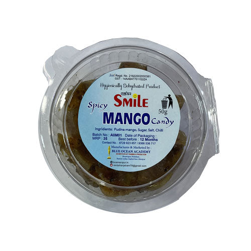 Smile - Mango (Heinou) Spicy Candy - 50 gm