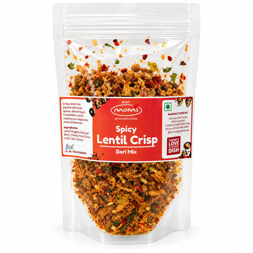 Spicy Lentil Crisp (Bori Mix), 120g | Mom's