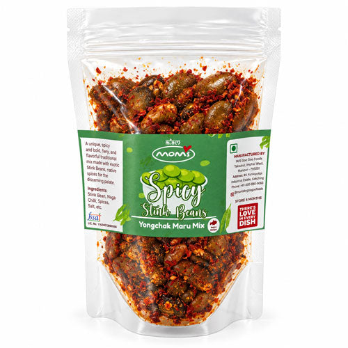 Spicy Stink Beans (Yongchak Maru Mix), 120g | Mom's