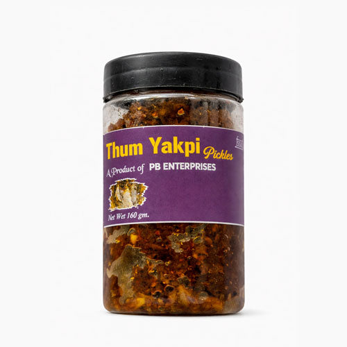 Thum Yakpi pickle 160g salted fish pickle Manipuri fish achar PB Enterprises jar