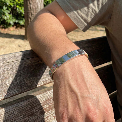 Premium Fancy Wrist Bracelet With Multicolor Woven Design (1 Pc)