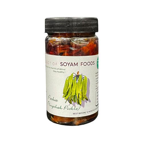 Soyam Foods - Yongchak Pickle | Tree Bean | Stink Bean - 220 gm