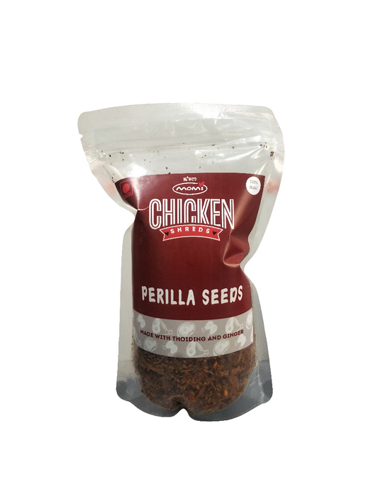 Mom's Chicken Shreds Perilla Seeds | Made with Thoiding and Ginger  - 75 gm