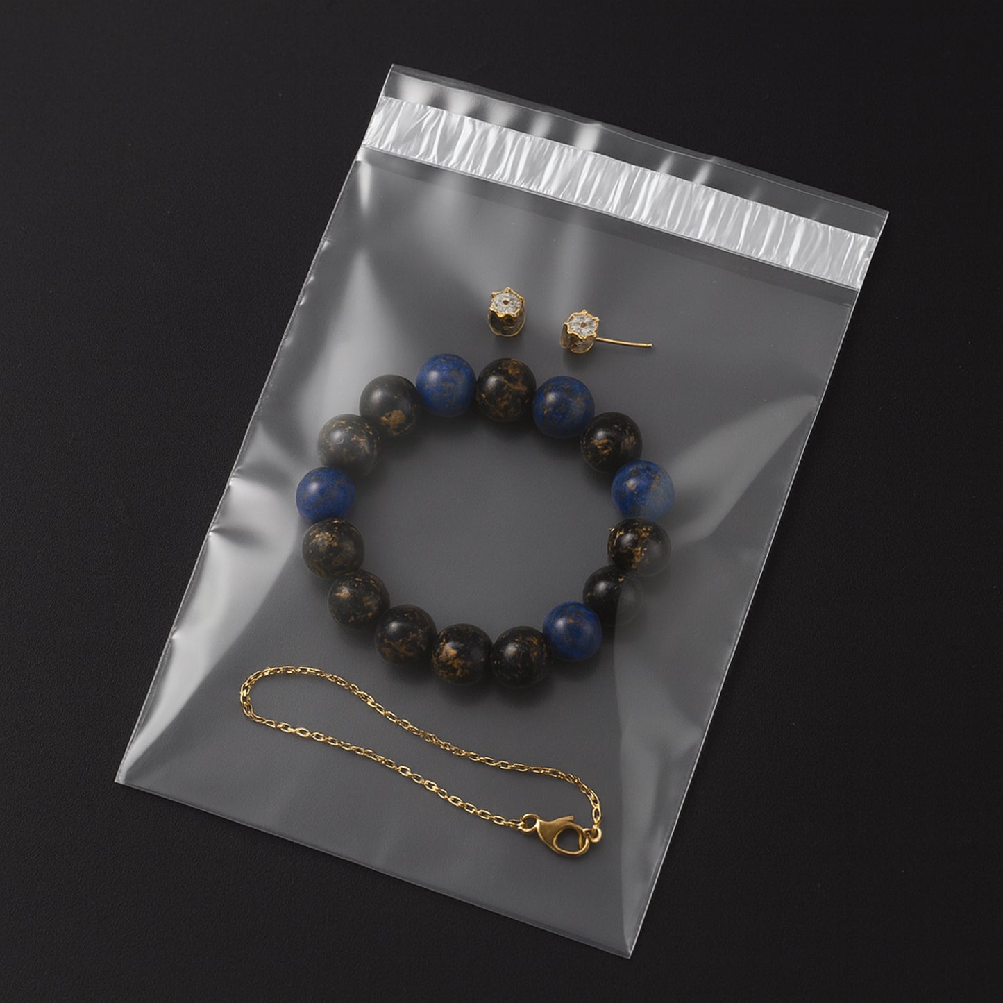 Self-adhesive Courier Polybags (12x14 Inch  100 Pc)