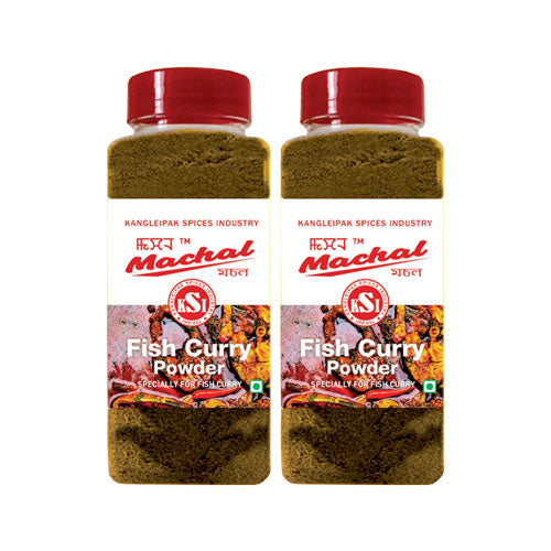 Fish Curry Powder (Jar),100g | Machal (Pack of 2)