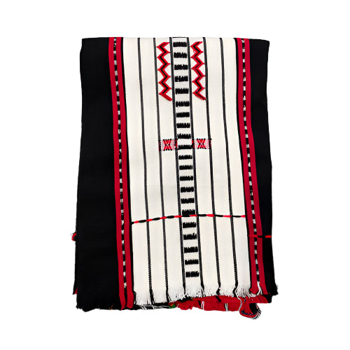 Haophi Shawl (black) – Handwoven Cultural Heritage