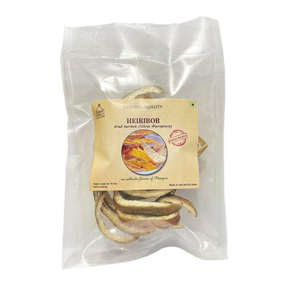 Khuman Kharai Heiribop Akangba | Sun Dried Citrus Latipes | Citrus Mecroptera - 50 gm