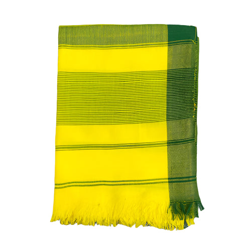 Traditional Manipuri Khudei Yellow Color – Handwoven Cotton Loincloth for Men