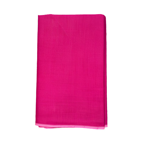 Dark-Pink Lenin Polyester Fenbi - Traditional Manipuri Fanek with Elegant Weaving