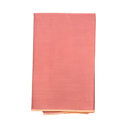 Peach-Coloured Lenin Polyester Fenbi - Ethnic Manipuri Fanek with Cultural Designs