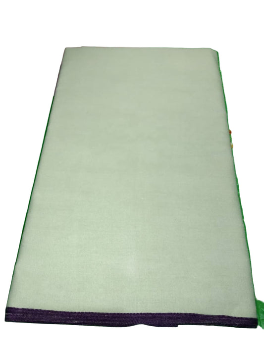 Polyster Fanek (light grey) - Traditional Manipuri Fanek