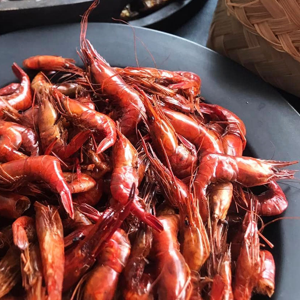 Loktak Smoked Dry Prawns (Khajing) – Authentic Manipuri Smoked Shrimp | Lokqua