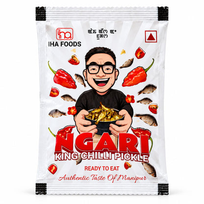 Ngari & King Chilli Pickle, 200g – Fermented Fish with U-Morok Achar  | IHA Foods