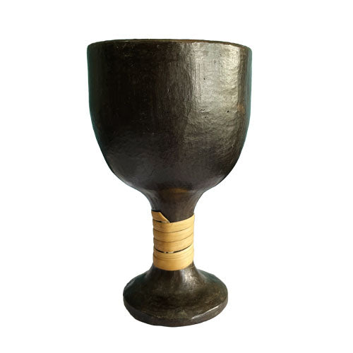 Nungbi Wine Glass (Black Pottery Wine Glass)