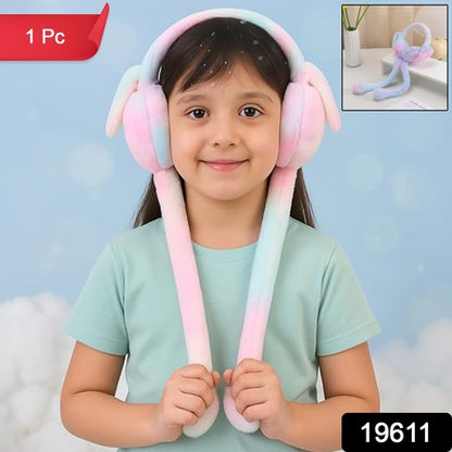 Soft Plush Winter Earmuffs For Kids (1 Pc)