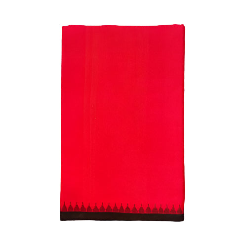 Phige Langfenbi (Red Colour) – Handwoven Manipuri Fanek with Traditional Weaving